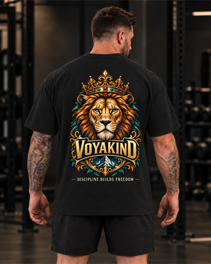 VOYAKIND Daily Graphic | Discipline Builds Freedom Tee