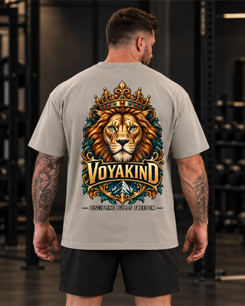 VOYAKIND Daily Graphic | Discipline Builds Freedom Tee