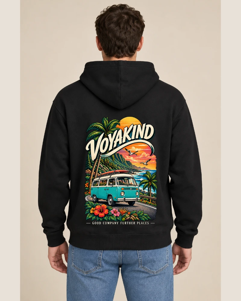 VOYAKIND Daily Graphic | Further Places Hoodie