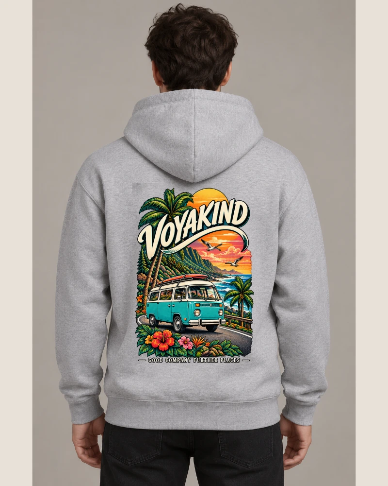 VOYAKIND Daily Graphic | Further Places Hoodie