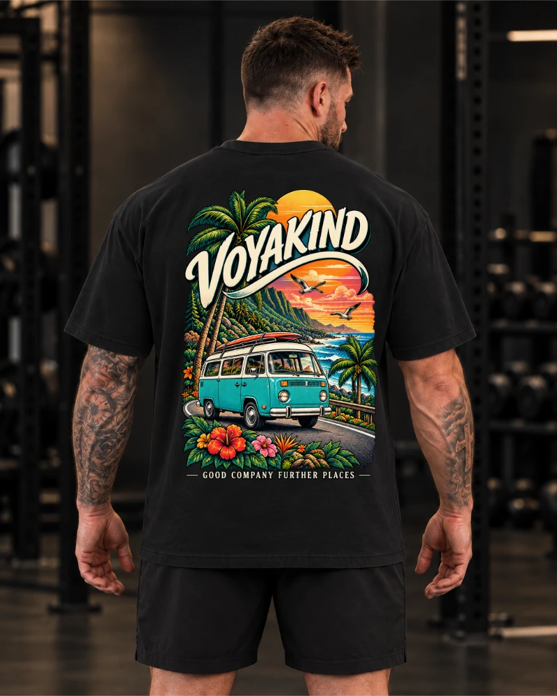 VOYAKIND Daily Graphic | Further Places Tee