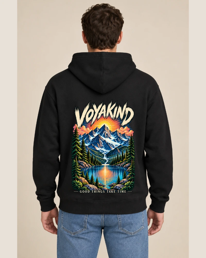 VOYAKIND Daily Graphic | Good Things Take Time Hoodie