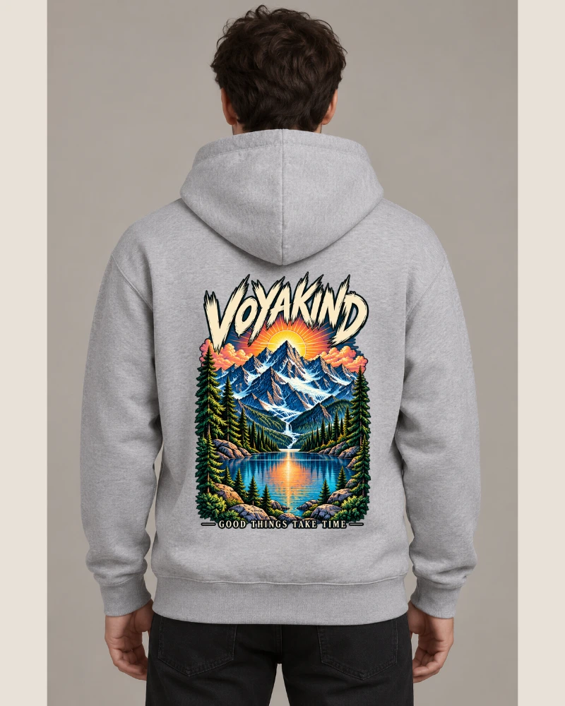 VOYAKIND Daily Graphic | Good Things Take Time Hoodie