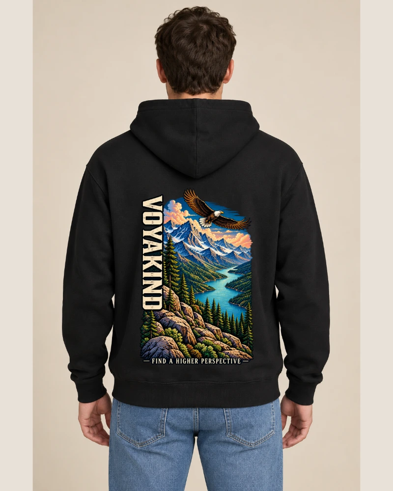 VOYAKIND Daily Graphic | Higher Perspective Hoodie